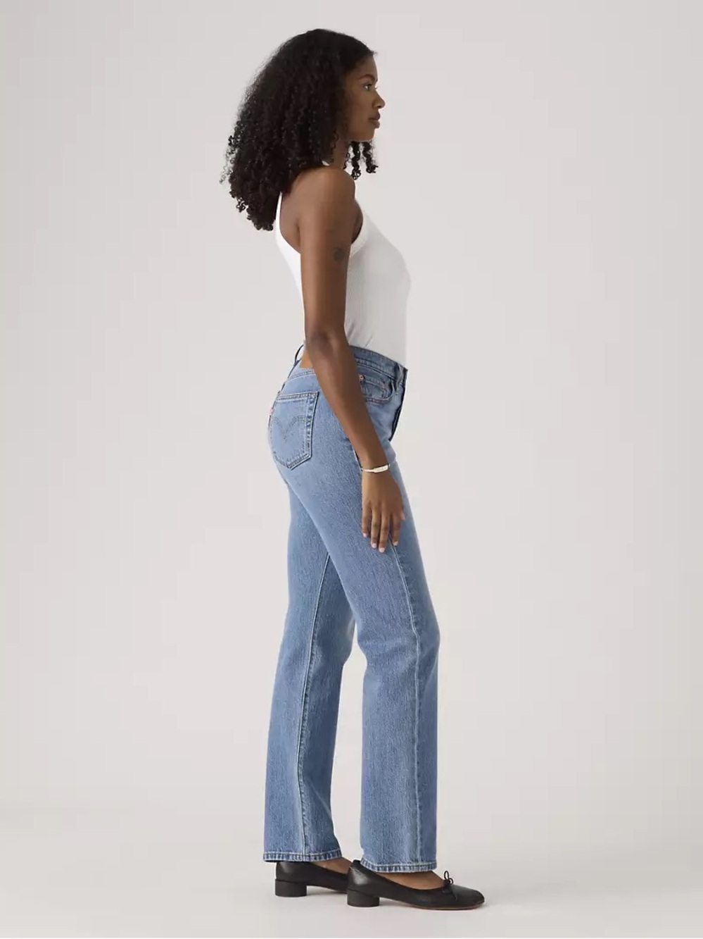 Levi’s 501 Curve Jeans Medium Wash - Picture 2 of 10